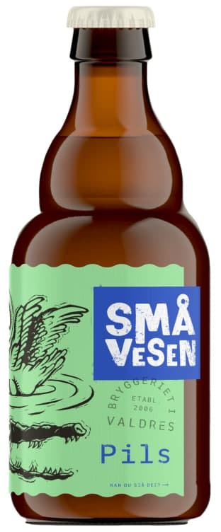 Pils 0,33l flaske Små Vesen