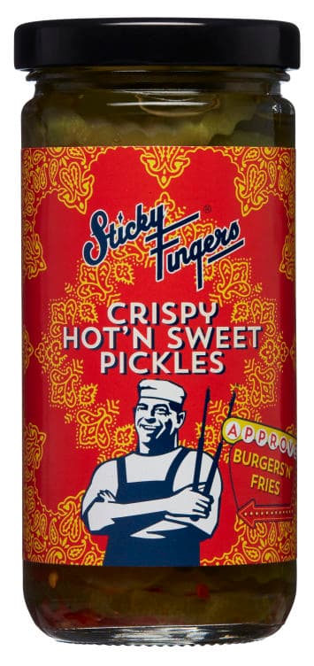 Sylteagurk Sterk og Søt 226g Sticky Fingers