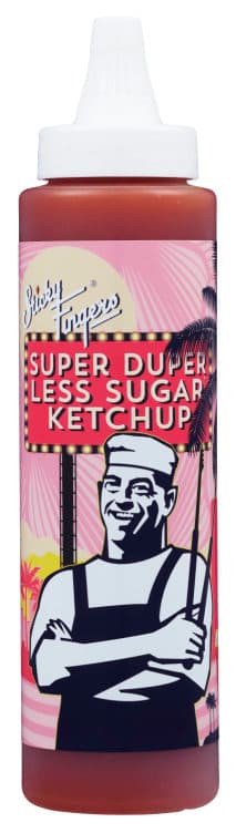 Ketchup 50% Mindre Sukker Sticky Fingers