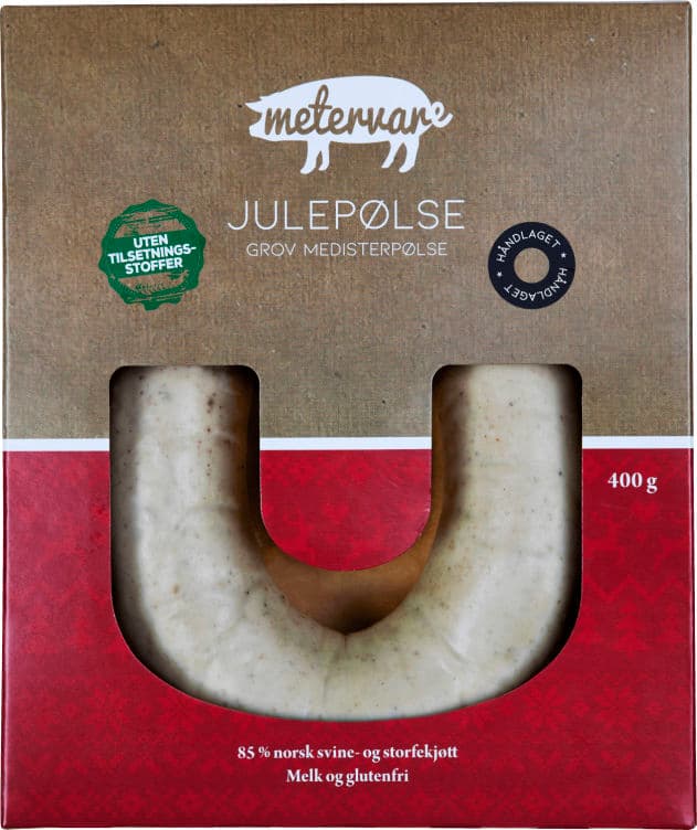 Julepølse 400g Metervare