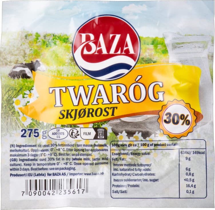 Ostemasse 30% 275g Baza