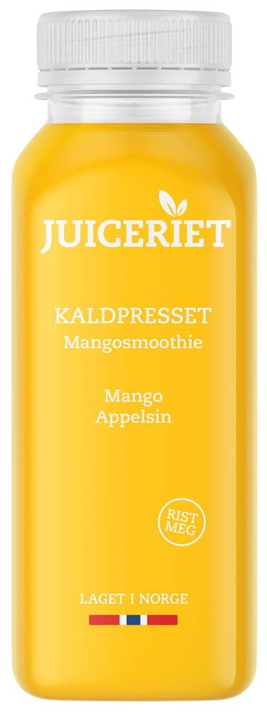 Kaldpresset Mangosmoothie Mango & Appelsin, 250 ml