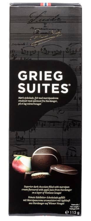 Grieg Suites Konfekteske 115g