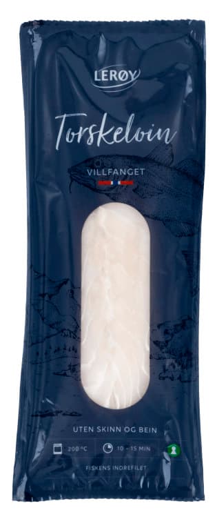Torskeloin u/Skinn&Bein Ca300-550g Lerøy 410 g