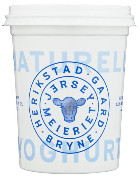 Yoghurt Naturell 500g Jerseymeieriet