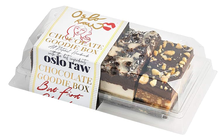 Chocolate Goodie Box 8pk 300g Oslo Raw