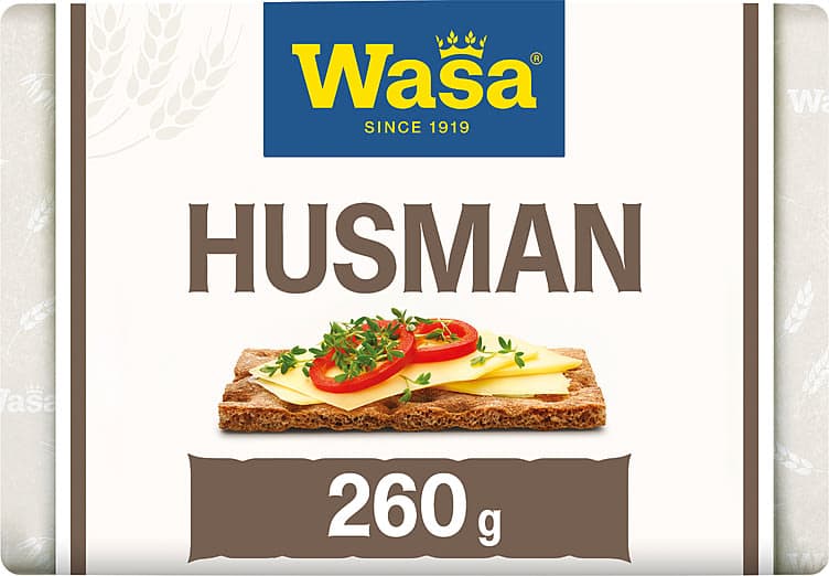 Husman Knekkebrød 260g Wasa