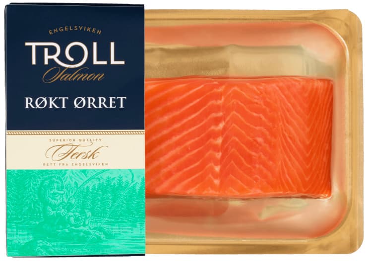 Ørret Røkt Bit Ca250g Troll