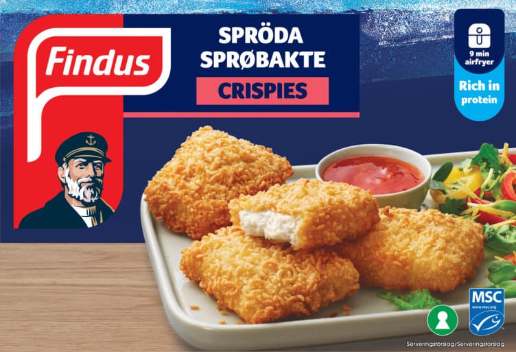 Crispies Sprøbakt 370g Findus
