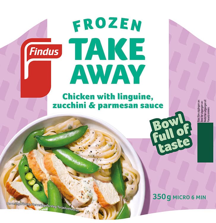 Linguini Chicken Zucchini 350g Findus