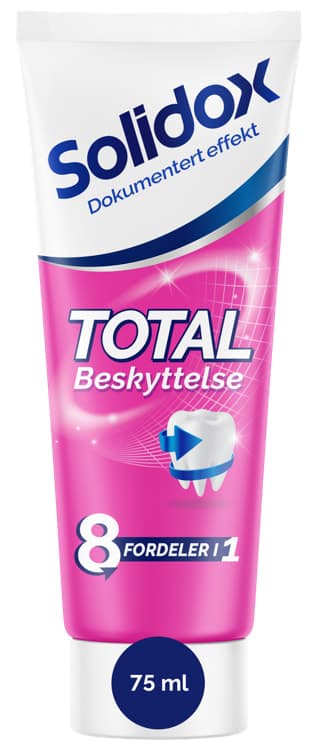 Solidox Tannkrem Totalbeskyttelse 75ml
