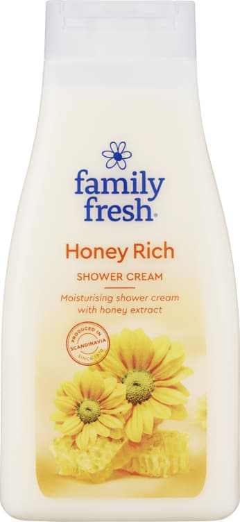 Family Fresh Shower Cream Honey 500ml