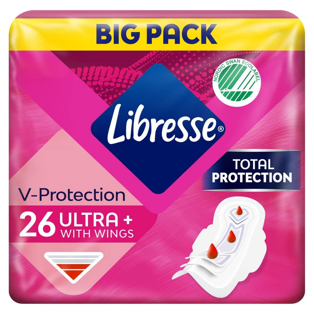 Ultra+ With Wings Big Pack, 26 stk