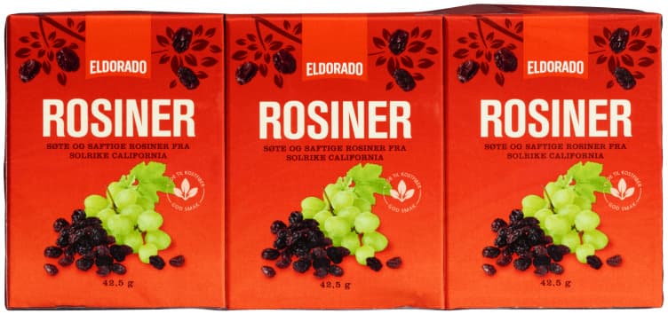 Rosiner 6x42g Eldorado 6 stk