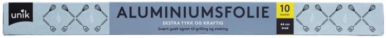 Aluminiumsfolie Tykk 44cmx10m Unik