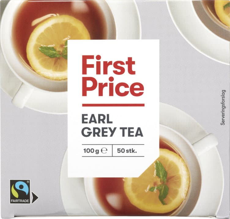 Earl Grey Tea 50pos First Price 50 stk