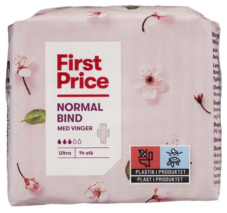 Bind Normal m/Vinger 14stk First Price