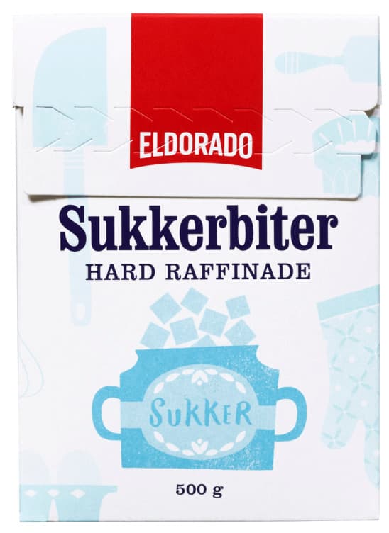 Sukkerbiter Hard Raffinade 500g Eldorado