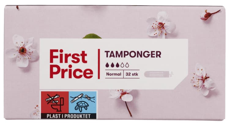 Tamponger 32stk First Price