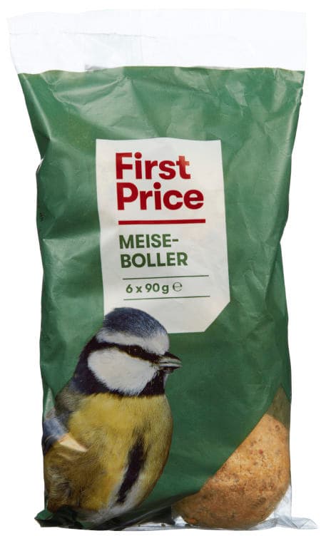 Meiseboller 6x90g First Price 6 stk
