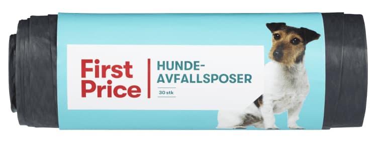 Hundeavfallsposer 30stk First Price