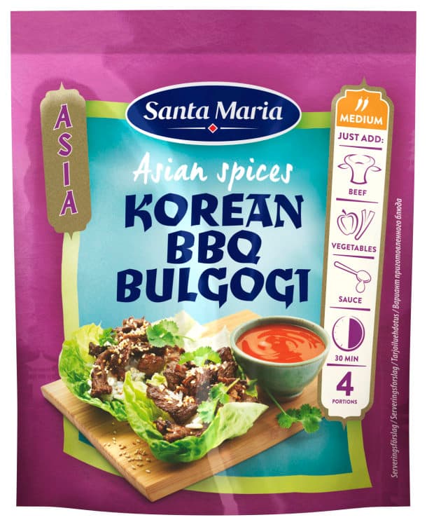 Korean Bbq Bulgogi 35g Asian Spices 40 g