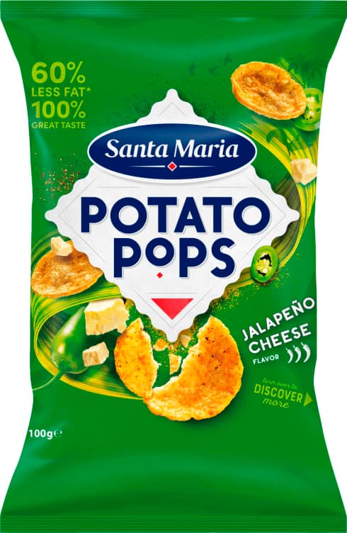 Potato Pops Jalapeno&Cheese 100g St.Maria
