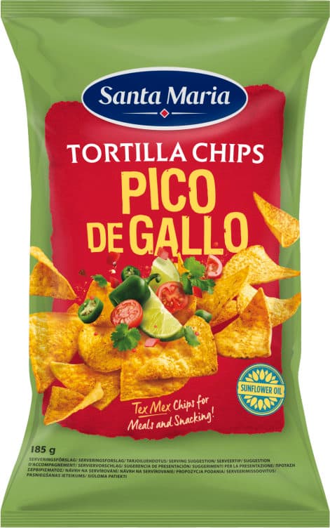 Tortilla Chips Pico De Gallo 185g St.Maria