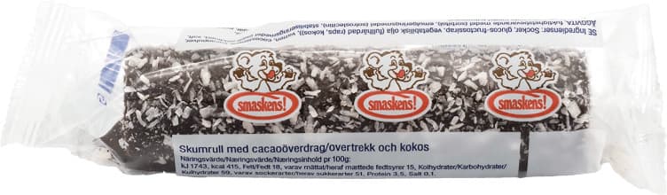 Smaskens Kokosrull 35g Stulen