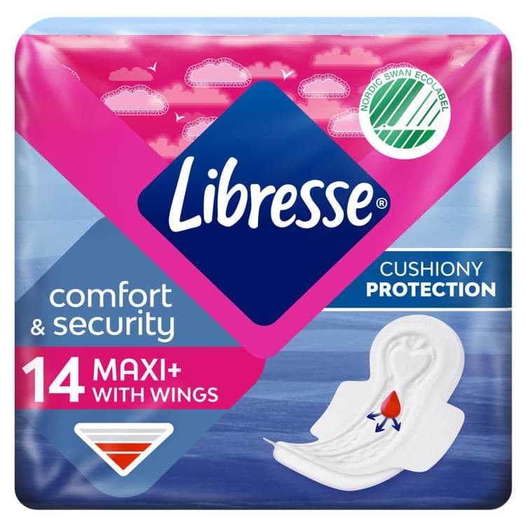 Libresse Normal Maxi Wing 14stk