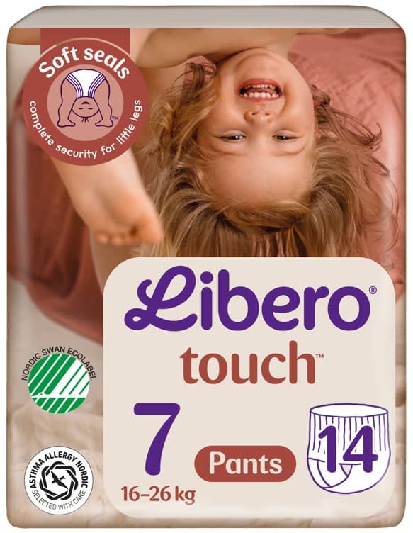 Libero Touch Pant Str.7 14stk