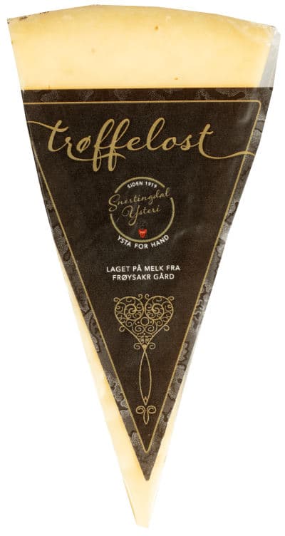 Trøffelost Ca350g Snertingdal Ysteri