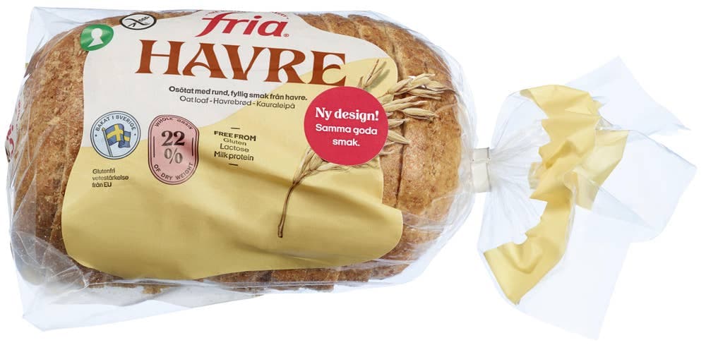 Havrebrød Glutenfri, 500 g