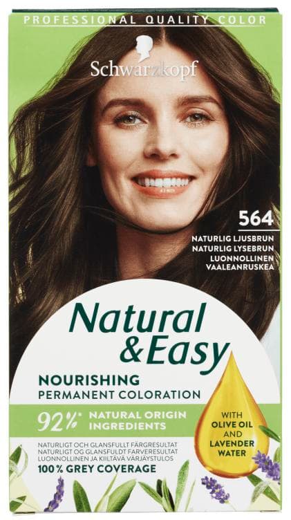 Natural & Easy 564 Lysbrun 1 stk