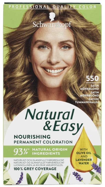 Natural & Easy 550 Mørkblond 1 stk