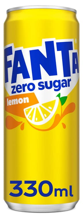 Fanta Lemon Zero 0,33l boks