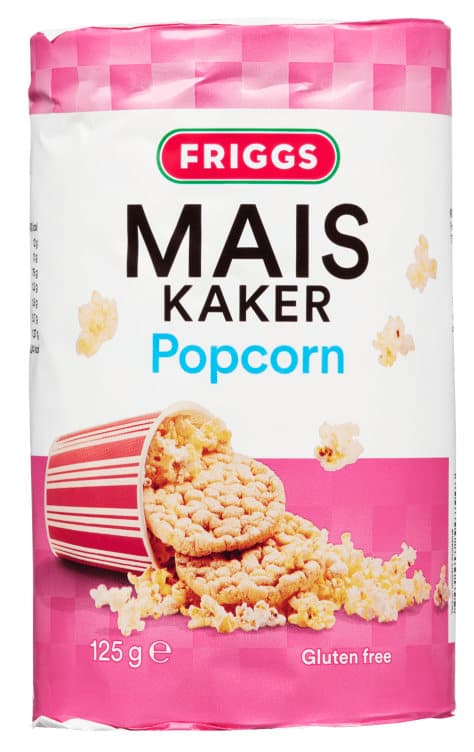 Maiskaker Popcorn 125g Friggs