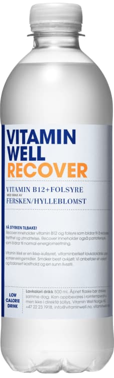 Vitamin Well Recover 0,5l flaske