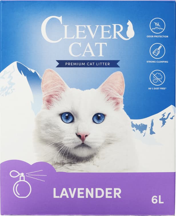 Kattesand Lavender 6l Clever Cat