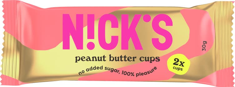 Nick's Chocolate Peanut Butter Cups 2x15g 30 g