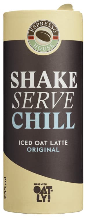 Havredrikk Iskaffe Latte 235ml Oatly