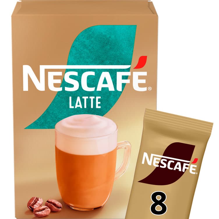 Latte 8pos Nescafe 8 stk