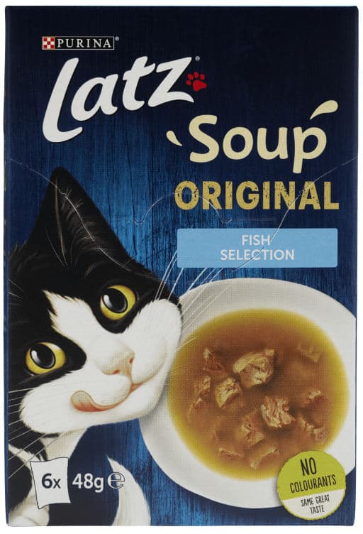 Latz Soup Fish Selection 288g Purina