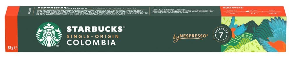 Starbucks Colombia 10 stk Intensitet 7, 57 g