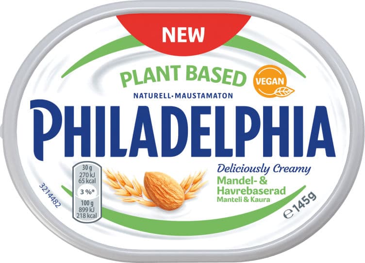 Philadelphia Naturell Plantebasert 145g