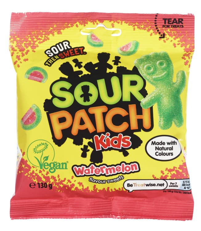 Sour Patch Kids Vannmelon 130g