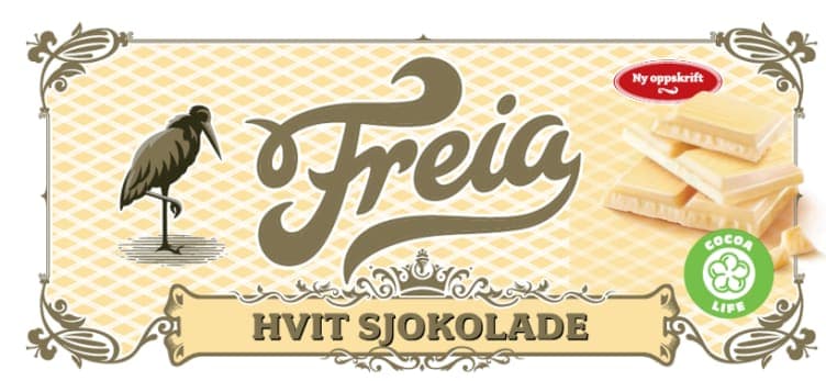 Hvit Sjokolade 100g Freia