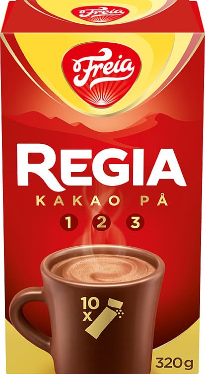Sjokoladedrikk 10pk 320g Regia 10 stk