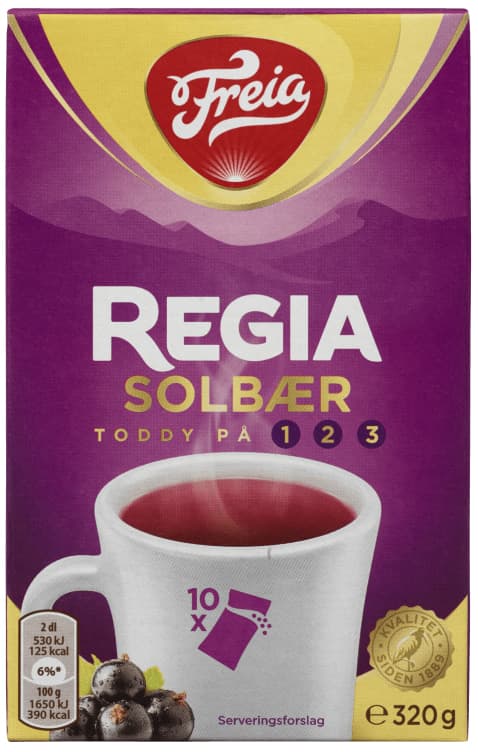 Solbærtoddy 10pk 320g Freia 10 stk