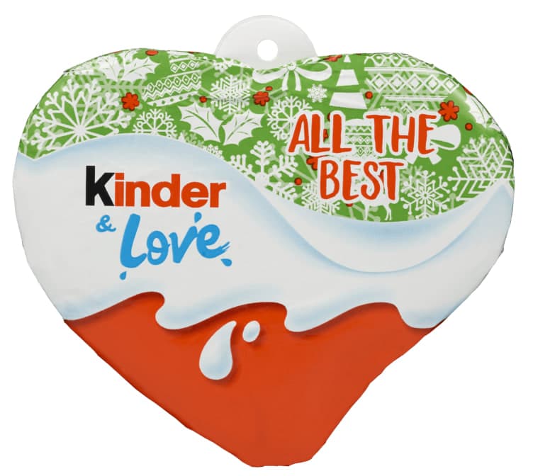 Kinder&Love Jul Sjokoladehjerte 37g Ferrero